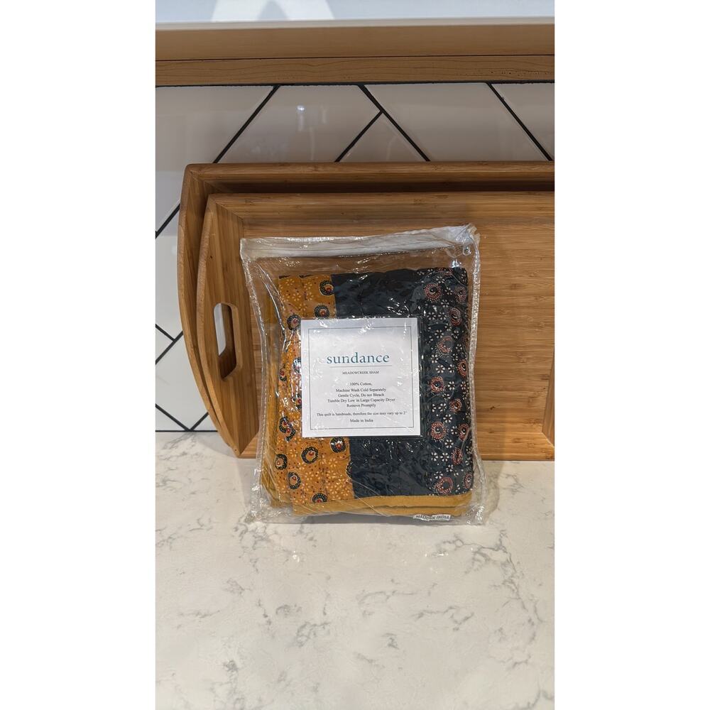 Sundance Melowcreek sham cotton 20"x36" bohemian eclectic new with tag